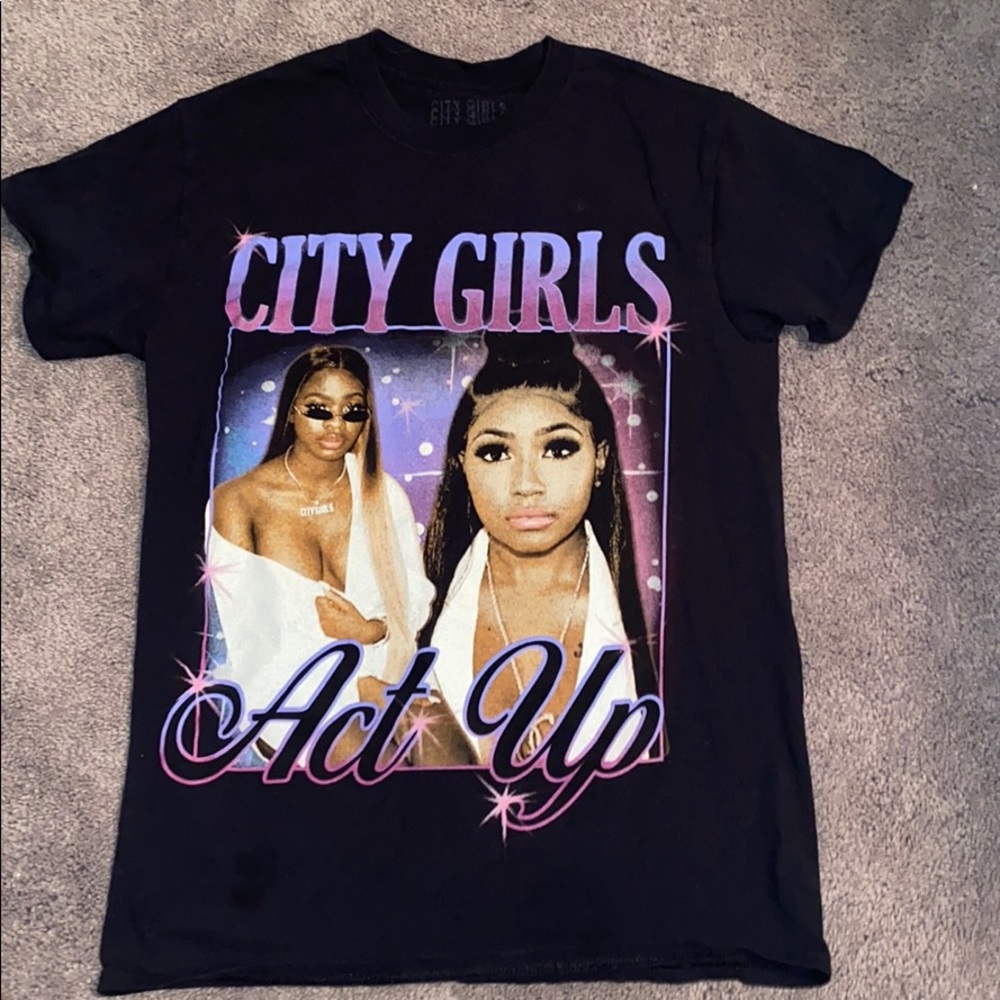 city girls graphic tee shirt